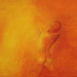 Der Tanzende I  I 80x100 I Acryl auf Leinwand  I 2011