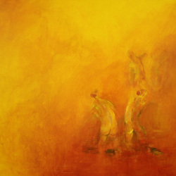 Die Bewegung I Acryl auf Leinwand I 80x100 I  2011