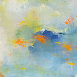Pico I Azoren Zyklus I Mischtechnik auf Leinwand I 30x30 I 2021