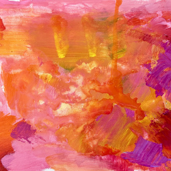 Skizze  Welche Farbe hat Mozart   I 20 x 30 I  Mischtechnik auf Leinwand I 2023