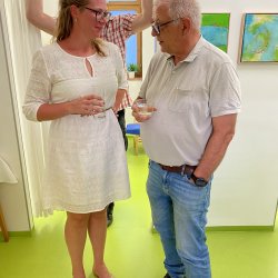 Stephanie Prennschütz-Trenck und Christian Zwach