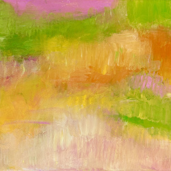 Schöpfung in Farbe  ( Ukraine -Weizenfelder) I 50x70 I  Mischtechnik auf Leinwand I 2023