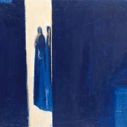 2 blaue Gestalten I