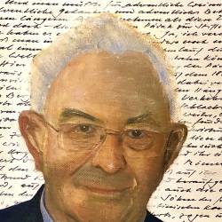 Bischof Reinhold Stecher  I 30x20 I Öl auf Leinwand I 2019