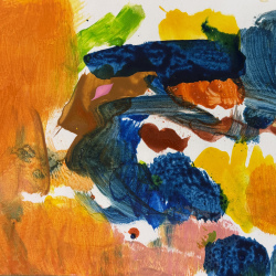 Im inneren Ziel I 20x30 I Mischtechnik auf Leinwand I 2026